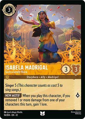 Isabela Madrigal - Such a Lovely Voice Isabela Madrigal - Such a Lovely Voice