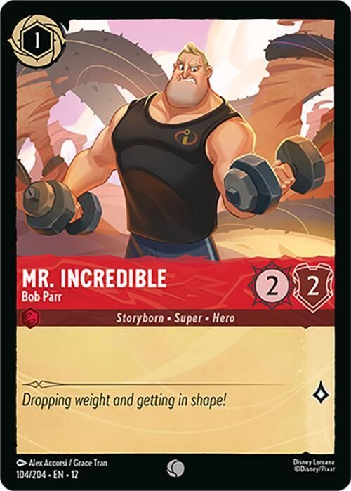 Mr. Incredible - Bob Parr Mr. Incredible - Bob Parr