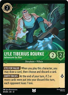 Lyle Tiberius Rourke - Adventurer for Hire Lyle Tiberius Rourke - Adventurer for Hire
