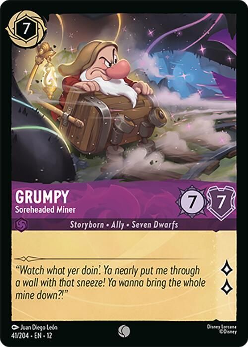 Grumpy - Soreheaded Miner Grumpy - Soreheaded Miner
