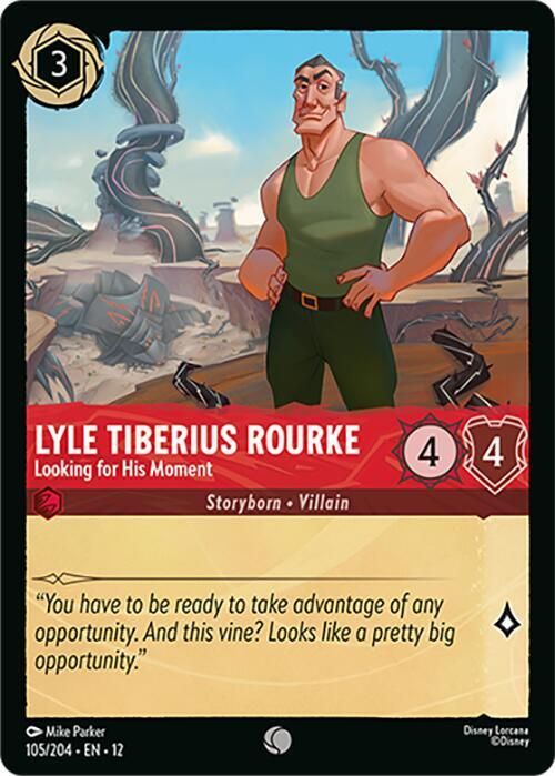 Lyle Tiberius Rourke - Looking for His Moment Lyle Tiberius Rourke - Looking for His Moment