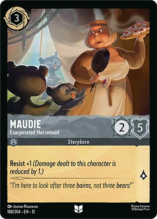 Maudie - Exasperated Nursemaid Maudie - Exasperated Nursemaid