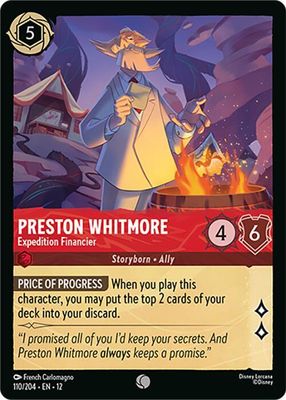 Preston Whitmore - Expedition Financier Preston Whitmore - Expedition Financier