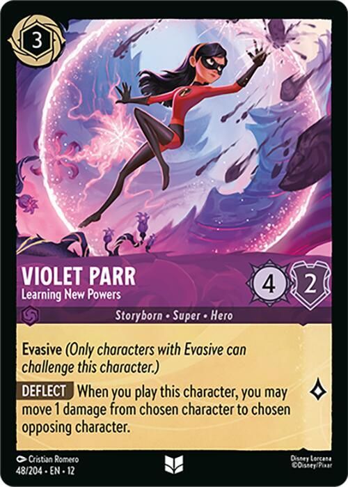 Violet Parr - Learning New Powers Violet Parr - Learning New Powers