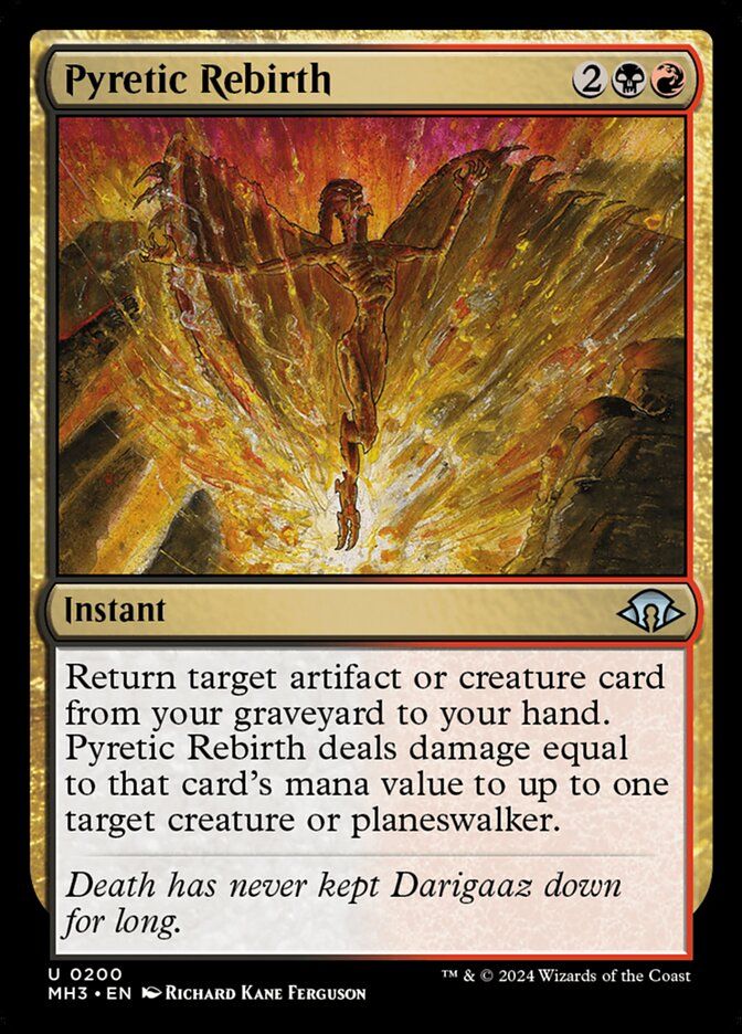 Pyretic Rebirth Pyretic Rebirth