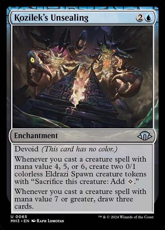 Kozilek's Unsealing Kozilek's Unsealing