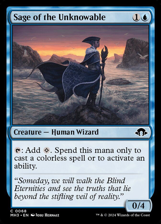 Sage of the Unknowable Sage of the Unknowable