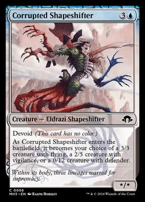 Corrupted Shapeshifter Corrupted Shapeshifter