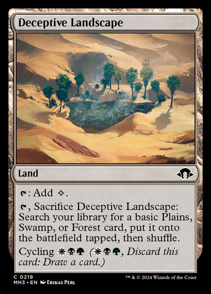 Deceptive Landscape Deceptive Landscape
