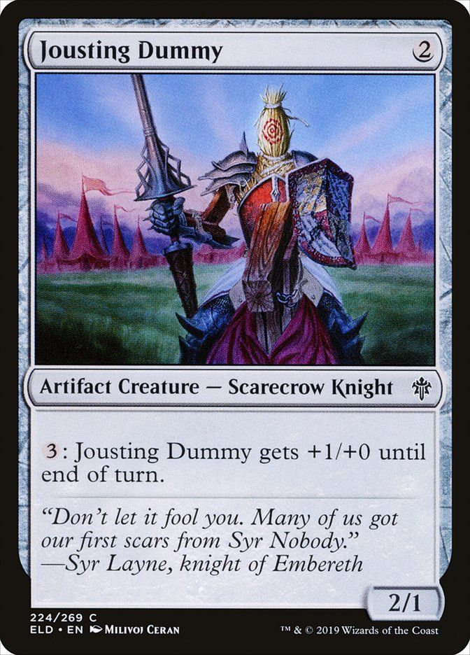Jousting Dummy Jousting Dummy