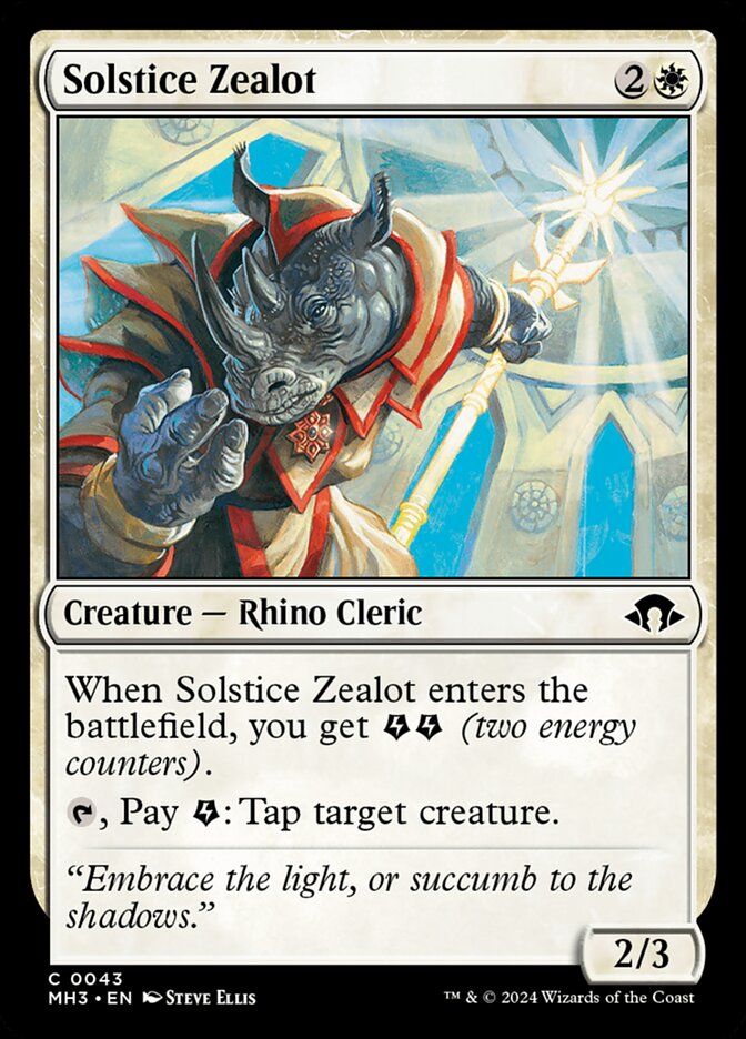 Solstice Zealot Solstice Zealot