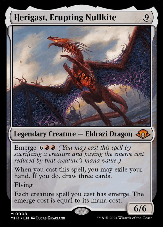 Herigast, Erupting Nullkite Herigast, Erupting Nullkite