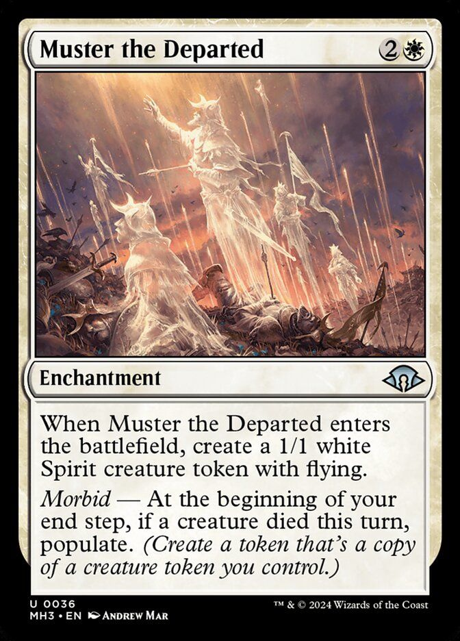 Muster the Departed Muster the Departed