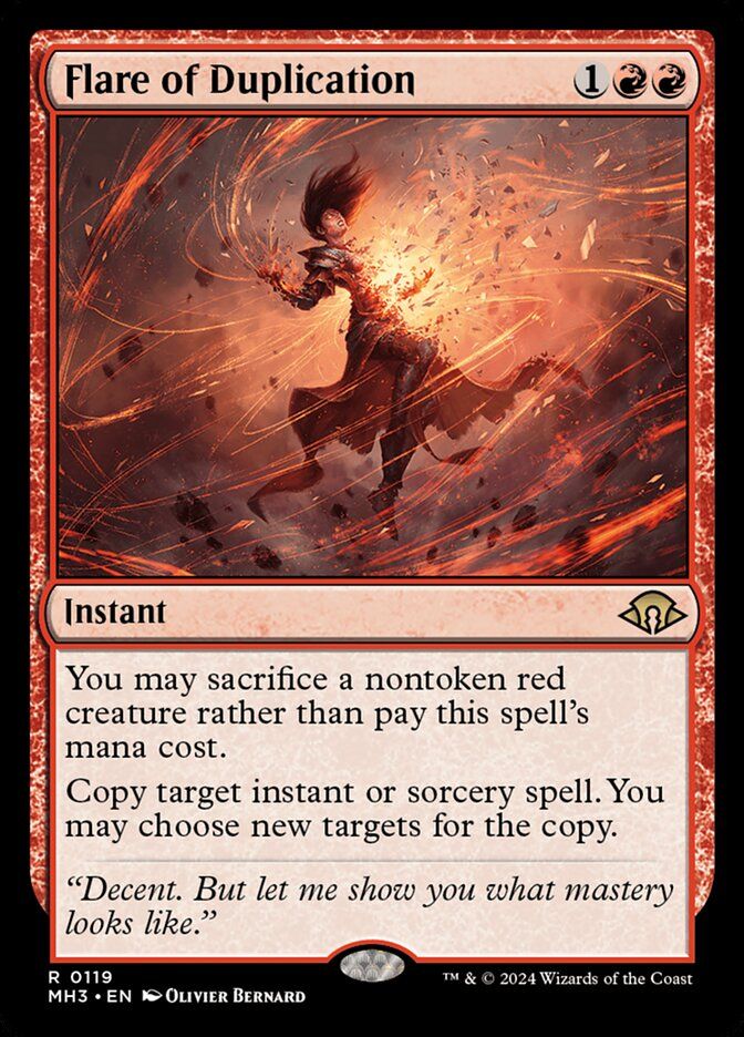 Flare of Duplication Flare of Duplication