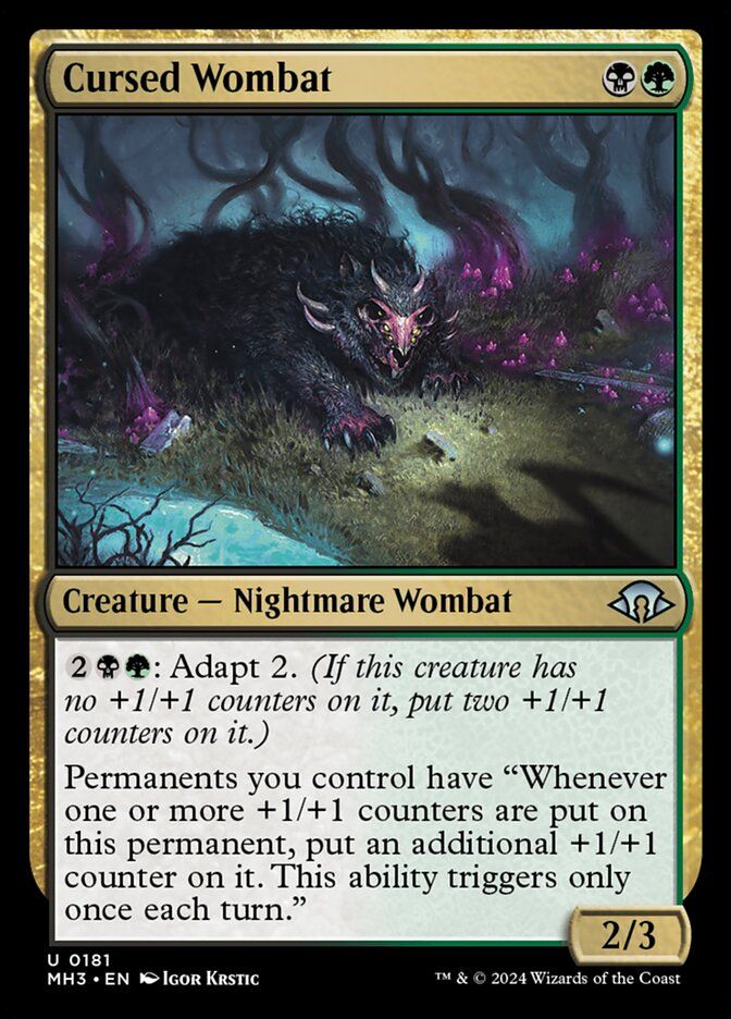 Cursed Wombat Cursed Wombat