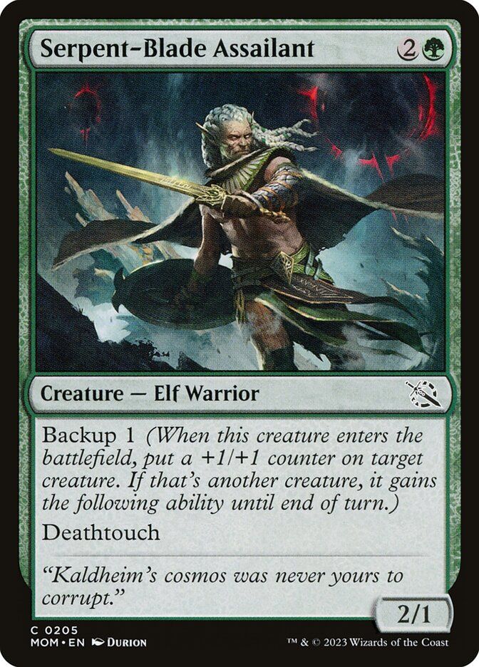 Serpent-Blade Assailant Serpent-Blade Assailant