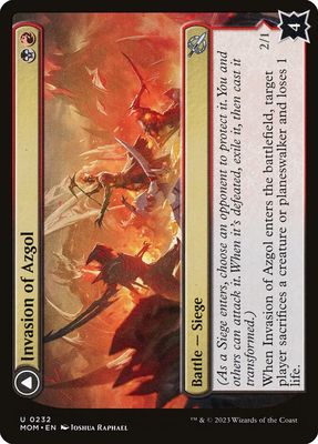 Invasion of Azgol // Ashen Reaper Invasion of Azgol // Ashen Reaper