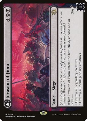Invasion of Fiora // Marchesa, Resolute Monarch Invasion of Fiora // Marchesa, Resolute Monarch