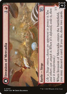 Invasion of Mercadia // Kyren Flamewright Invasion of Mercadia // Kyren Flamewright