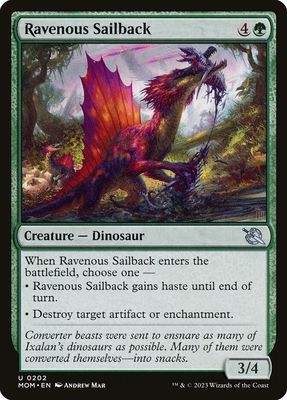 Ravenous Sailback Ravenous Sailback
