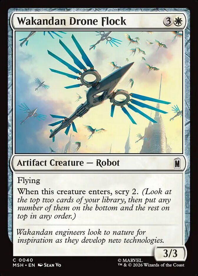 Wakandan Drone Flock Wakandan Drone Flock