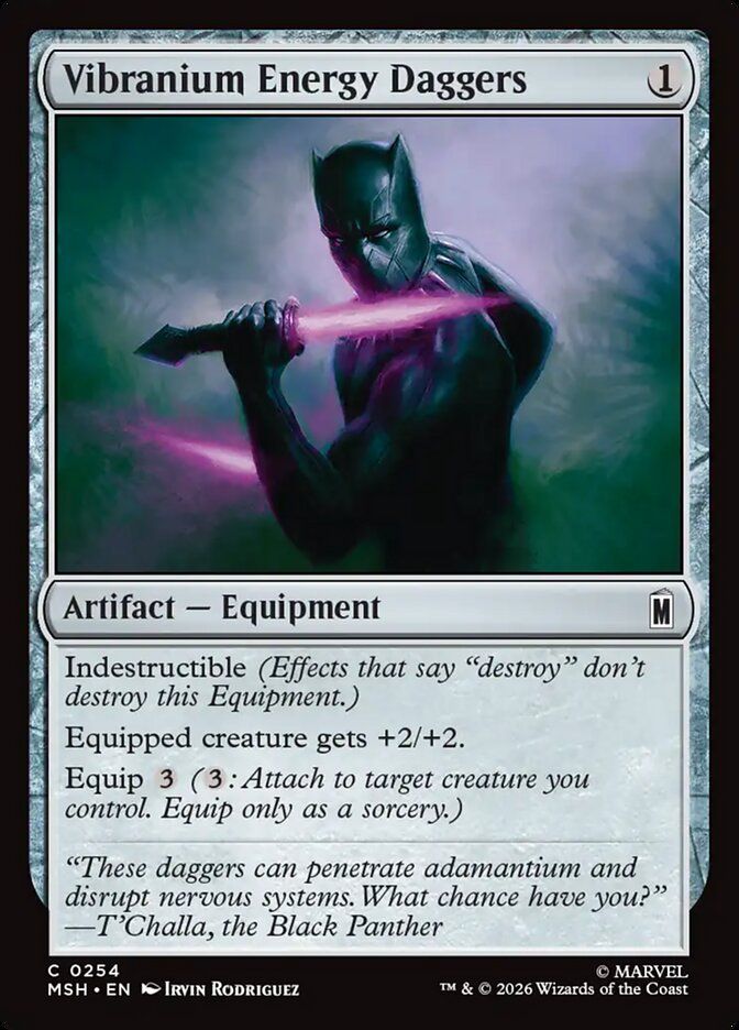 Vibranium Energy Daggers Vibranium Energy Daggers