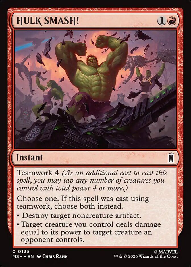 HULK SMASH! HULK SMASH!