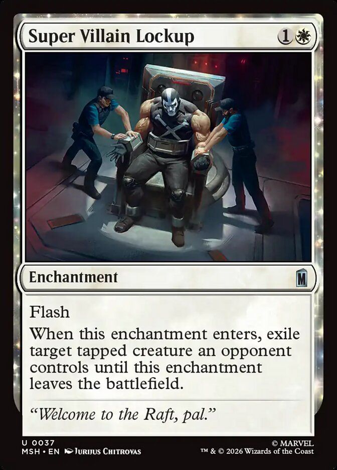 Super Villain Lockup Super Villain Lockup