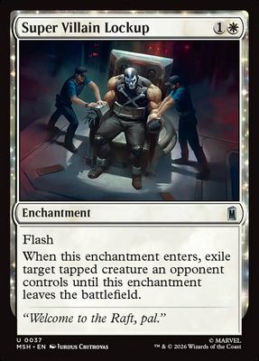 Super Villain Lockup Super Villain Lockup