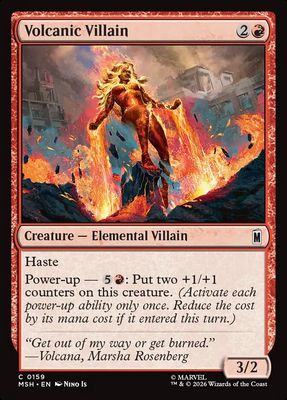 Volcanic Villain Volcanic Villain