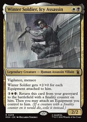 Winter Soldier, Icy Assassin Winter Soldier, Icy Assassin