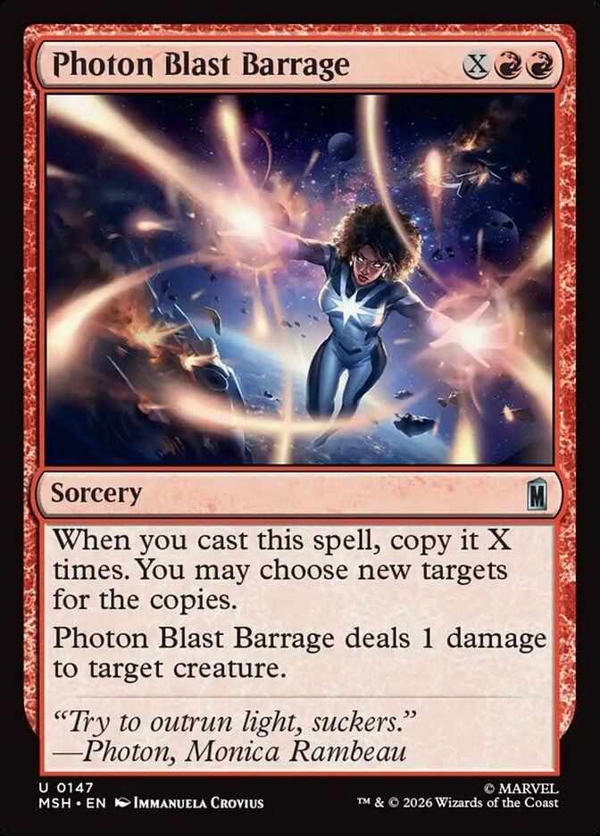 Photon Blast Barrage Photon Blast Barrage