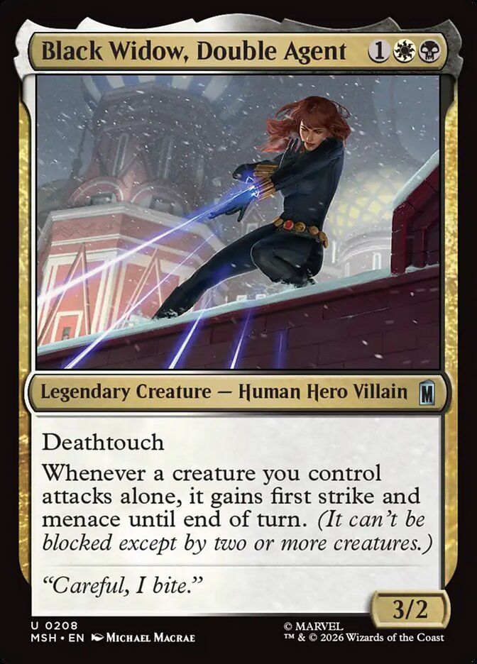 Black Widow, Double Agent Black Widow, Double Agent