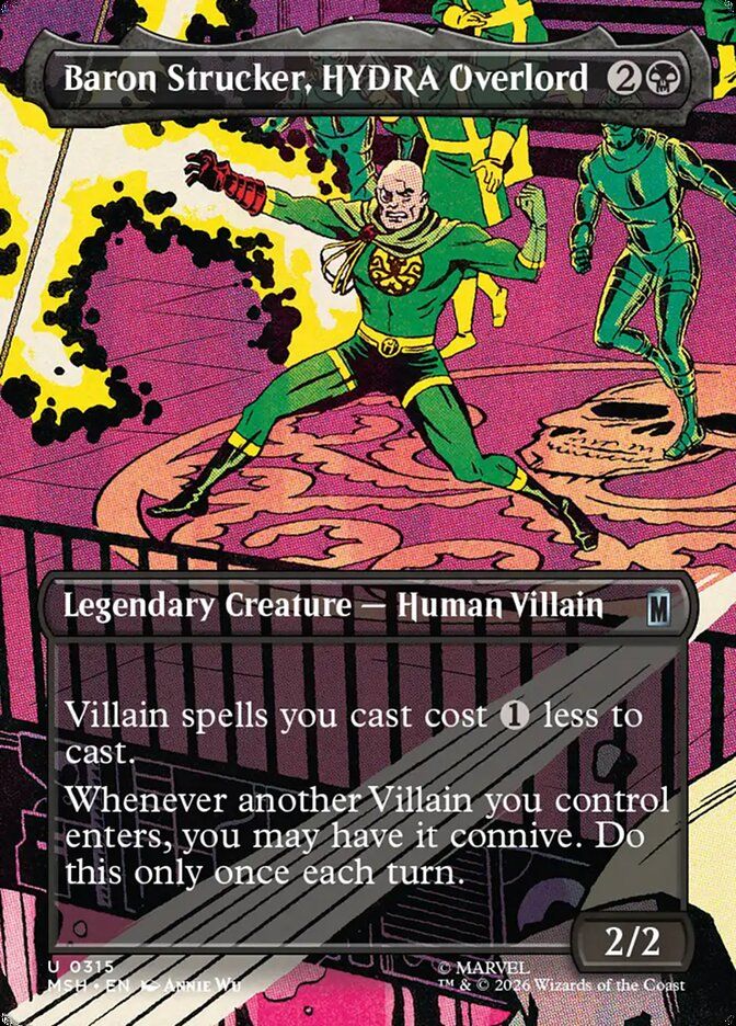 Baron Strucker, HYDRA Overlord Baron Strucker, HYDRA Overlord