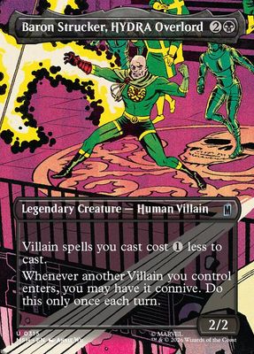 Baron Strucker, HYDRA Overlord Baron Strucker, HYDRA Overlord