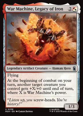 War Machine, Legacy of Iron War Machine, Legacy of Iron