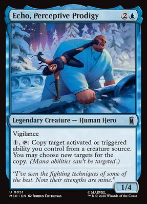 Echo, Perceptive Prodigy Echo, Perceptive Prodigy