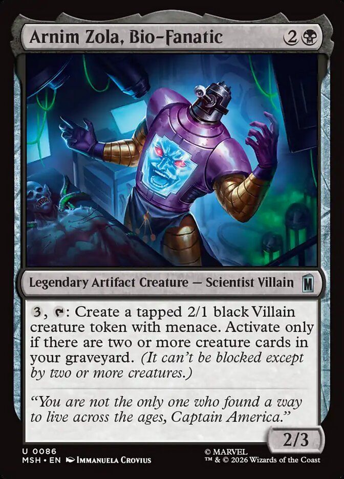 Arnim Zola, Bio-Fanatic Arnim Zola, Bio-Fanatic