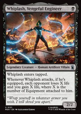 Whiplash, Vengeful Engineer Whiplash, Vengeful Engineer