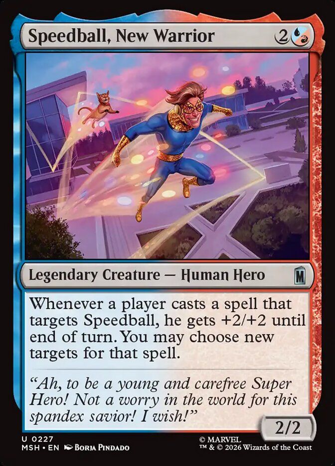 Speedball, New Warrior Speedball, New Warrior