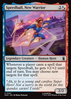Speedball, New Warrior Speedball, New Warrior