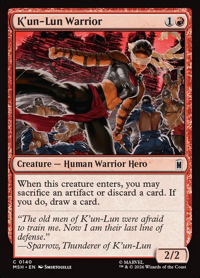 K'un-Lun Warrior K'un-Lun Warrior