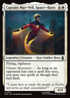 Captain Mar-Vell, Space-Born Captain Mar-Vell, Space-Born