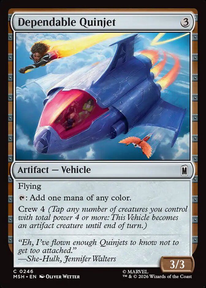 Dependable Quinjet Dependable Quinjet