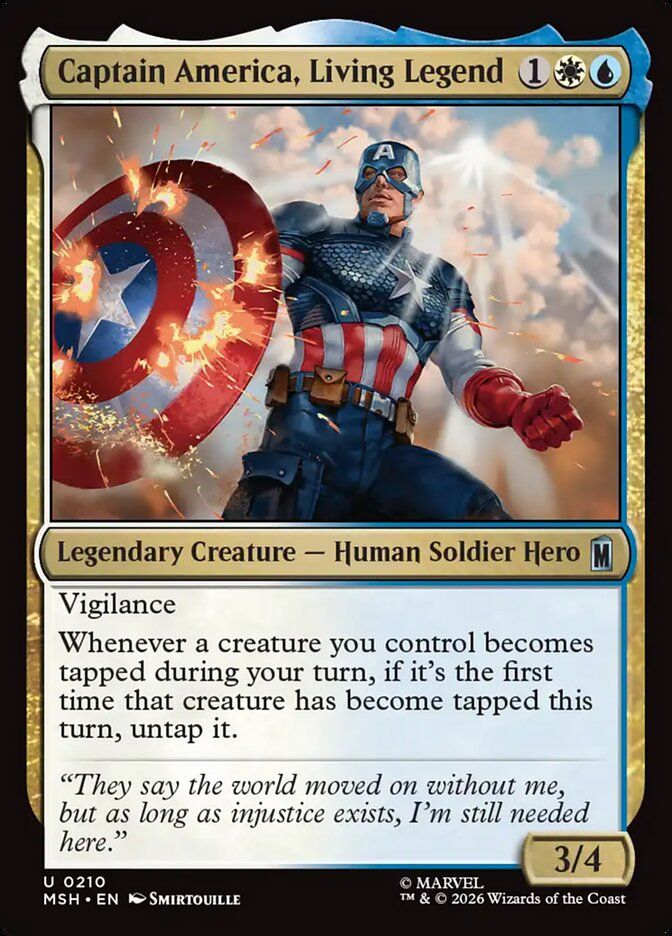 Captain America, Living Legend Captain America, Living Legend