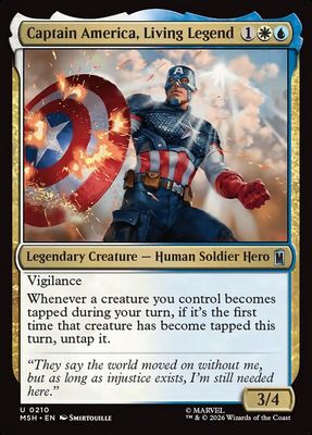 Captain America, Living Legend Captain America, Living Legend