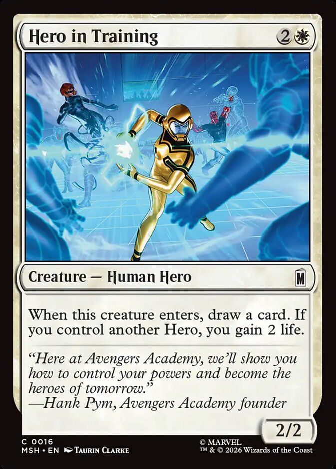 Hero in Training Hero in Training