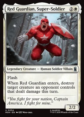 Red Guardian, Super-Soldier Red Guardian, Super-Soldier