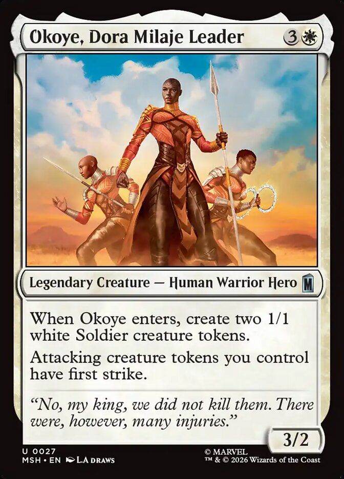 Okoye, Dora Milaje Leader Okoye, Dora Milaje Leader