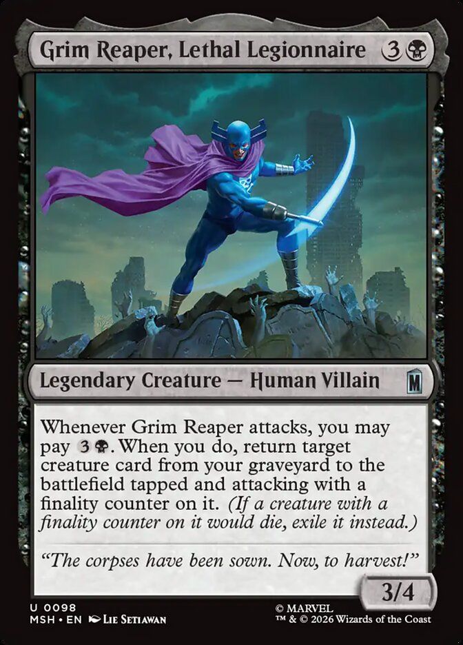 Grim Reaper, Lethal Legionnaire Grim Reaper, Lethal Legionnaire